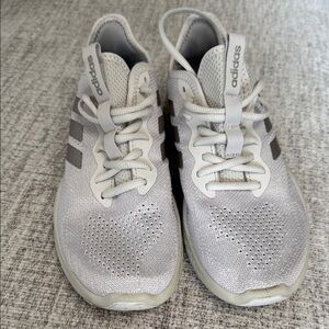 Adidas Women's Sneakers - Light Gray and White
